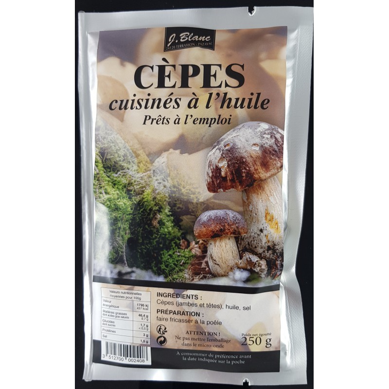 Cèpes à l'huile