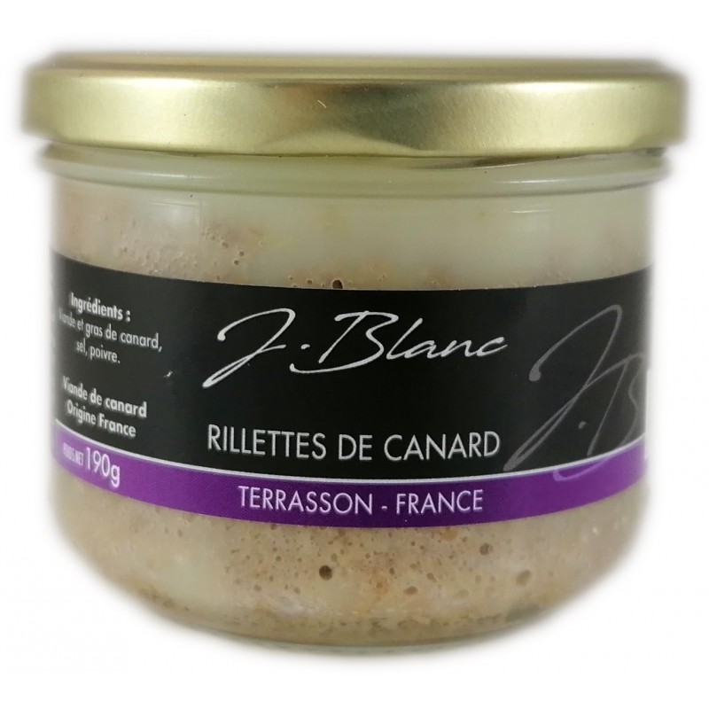 Rillettes de canard 190g